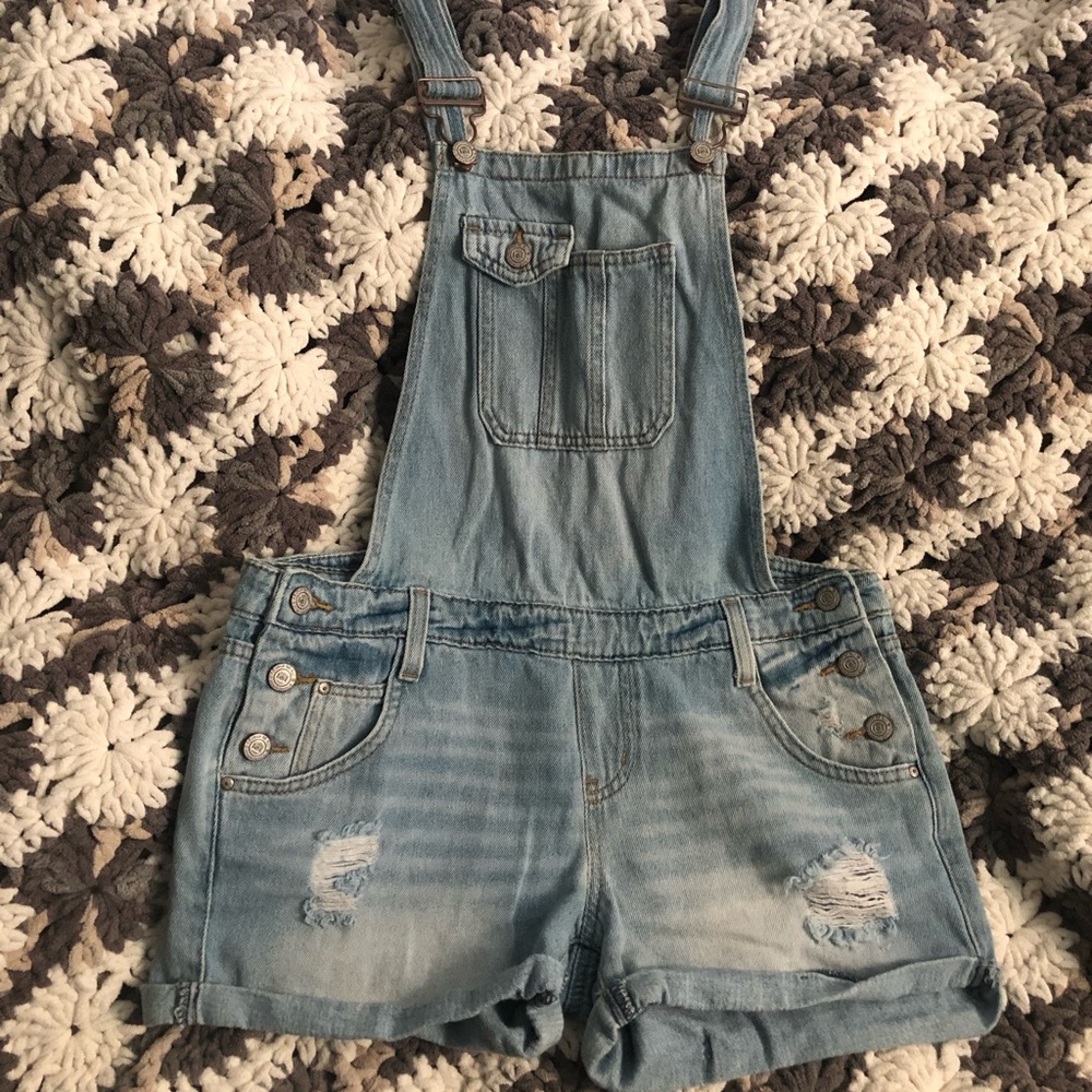 Juniors LEI Brand Shorts Overalls